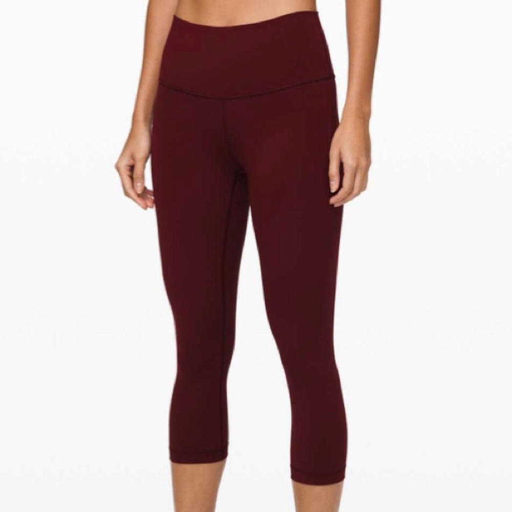 Lululemon Maroon Wunder Under